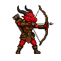 Dragonborn Archer, female