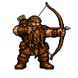 Dwarf Archer, male