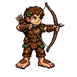 Halfling Archer, male