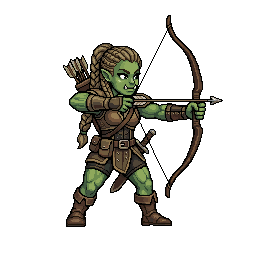 Orc Archer, female