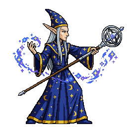 Elf Astromancer, male