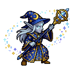 High Elf Astromancer, male