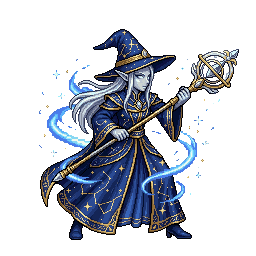 High Elf Astromancer, female
