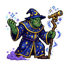 Orc Astromancer, male