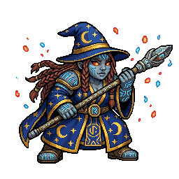 Runeguard Astromancer, female