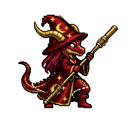 Wyrmkin Astromancer, female