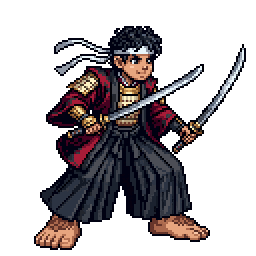 Halfling Bushin, male