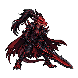 Dragonborn Death Knight, female