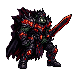 Orc Death Knight, male