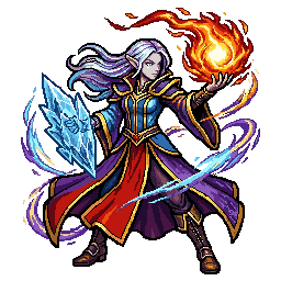 Elf Elementalist, female