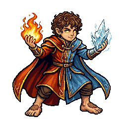 Fateborn Elementalist, male