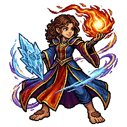 Halfling Elementalist, female