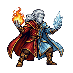 High Elf Elementalist, male