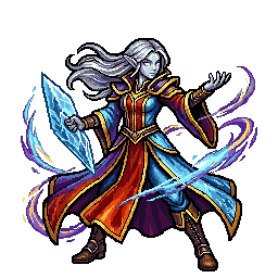 High Elf Elementalist, female