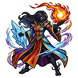 Umbra Elementalist, female
