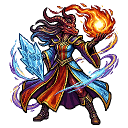 Wyrmkin Elementalist, female