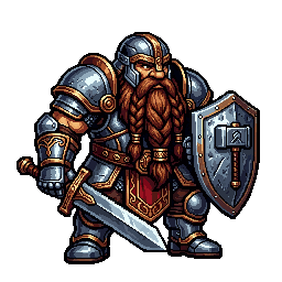Dwarf Fighter, male