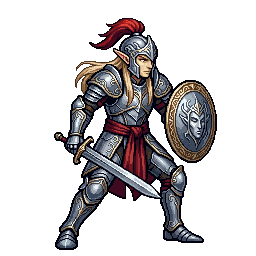 Elf Fighter, male
