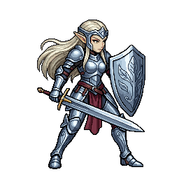 Elf Fighter, female