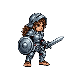 Halfling Fighter, female