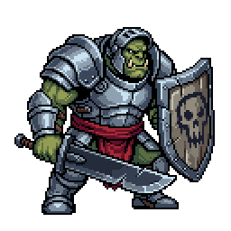 Orc Fighter, male