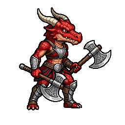 Dragonborn Gladiator, female