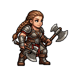 Dwarf Gladiator, female