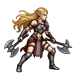 Elf Gladiator, female