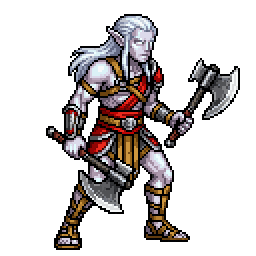 High Elf Gladiator, male