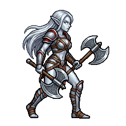 High Elf Gladiator, female