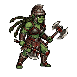 Orc Gladiator, female