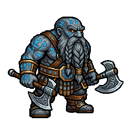 Runeguard Gladiator, male