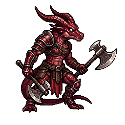 Wyrmkin Gladiator, female