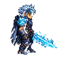 Human Hexblade, male