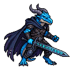 Dragonborn Hexblade, male