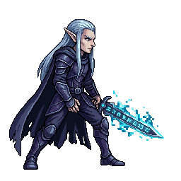 Elf Hexblade, male