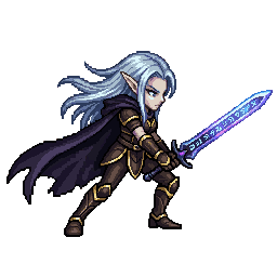 Elf Hexblade, female