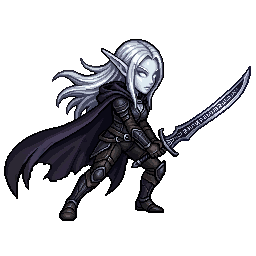 High Elf Hexblade, female