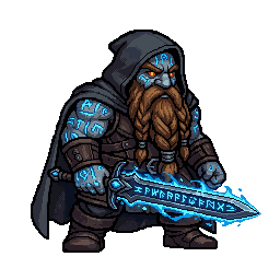 Runeguard Hexblade, male