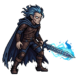 Shade Hexblade, male