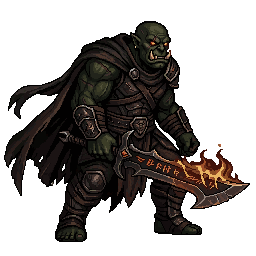 Warborn Hexblade, male