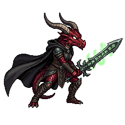 Wyrmkin Hexblade, female