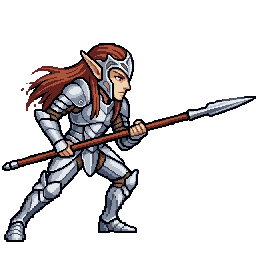 Elf Lancer, male