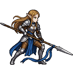 Elf Lancer, female
