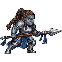 Runeguard Lancer, female