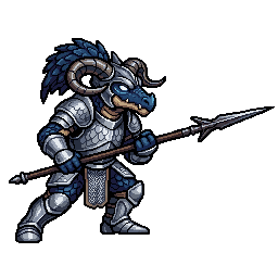 Wyrmkin Lancer, male