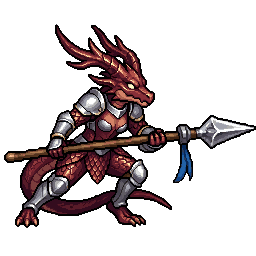 Wyrmkin Lancer, female