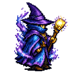 Human Magician, male