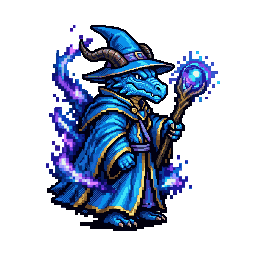 Dragonborn Magician, male