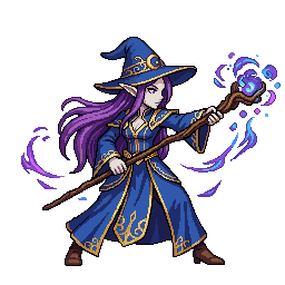 Elf Magician, female